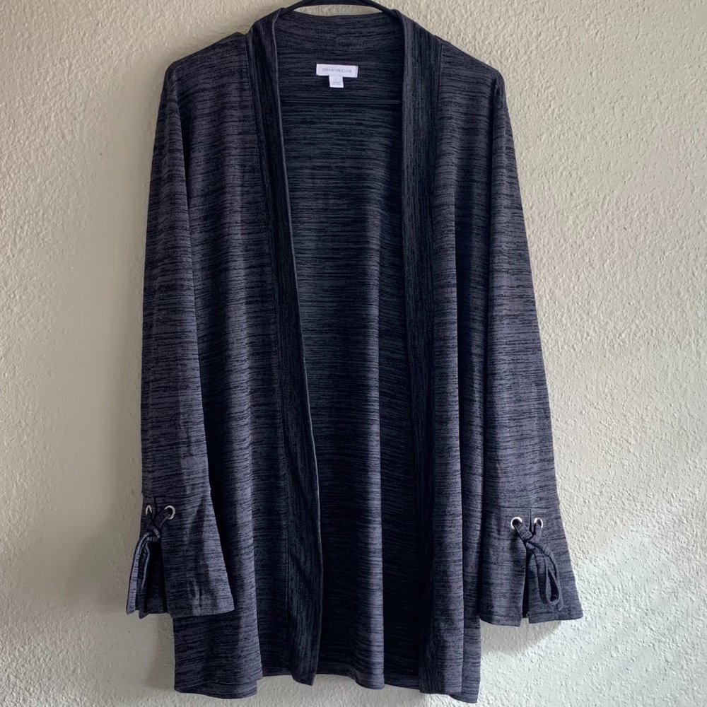 Charter Club Bell Sleeve w/ Ties Cardigan Sweater